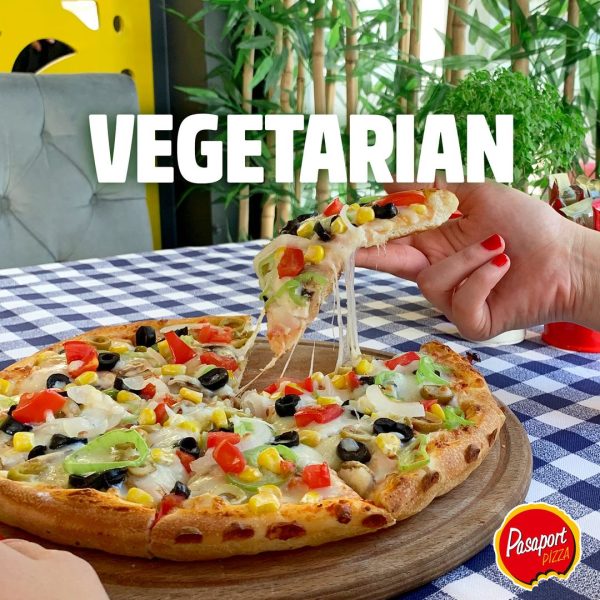 Vegetarian Pizza pasaport pizza akcay 1