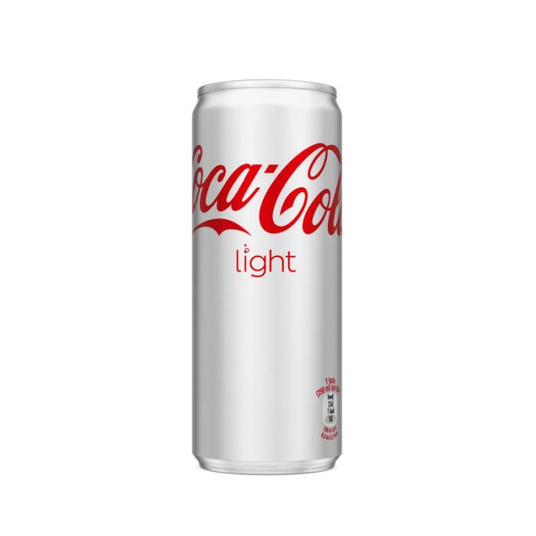 coca cola light kutu 330ml