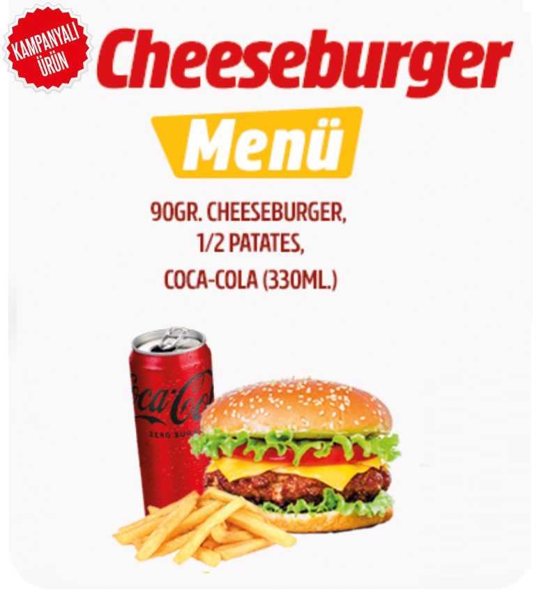 Cheeseburger Menü