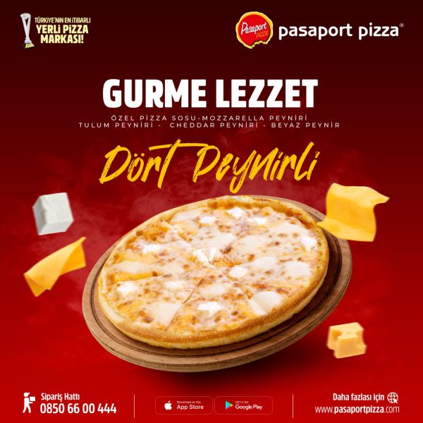 dort peynirli pizza pasaport pizza akcay 1